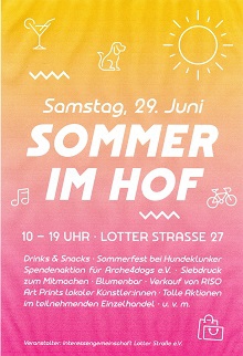 Sommer im Hof